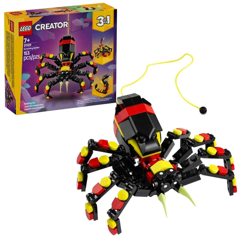 Creator Wild Animal: Surprising Spider - 31159, 153-pcs, Ages 7+ L2723