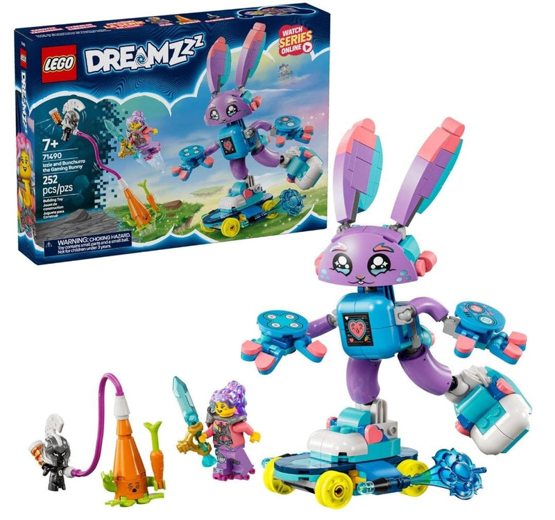 Izzie and Bunchurro the Gaming Bunny - 71490, 252-pcs, Ages 7+ S3302