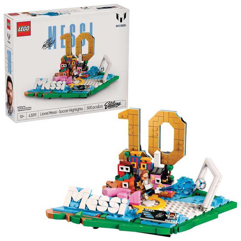 Editions Lionel Messi, Soccer Highlights - 43011, 500-pcs, Ages 10+ C9098
