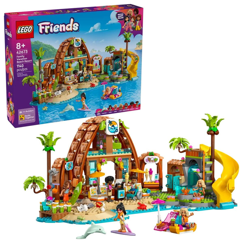 Friends 42673 Family Vacation Beach Resort for Ages 8+, 1140-pc K4187