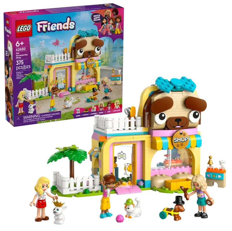 Friends Pet Accessories Shop Set - 42650, 375-pcs, Ages 6+ H9251