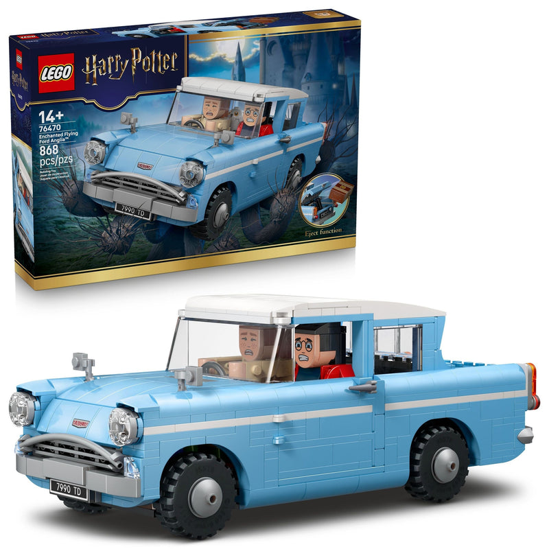 Enchanted Flying Anglia Toy Building Set - 76470, 868-pcs, Ages 14+ O2702