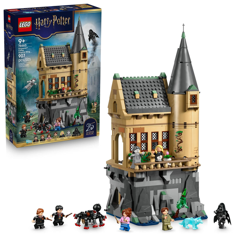 Hogwarts Castle: Hospital Wing Toy Building Set - 76463, 907-pcs, Ages 9+ W0943