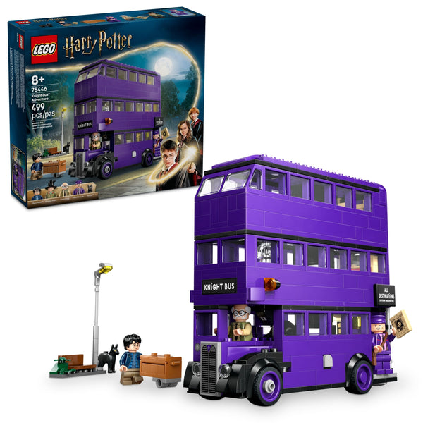 Knight Bus Adventure Building Set - 76446, 499-pcs, Ages 8+ Z3375