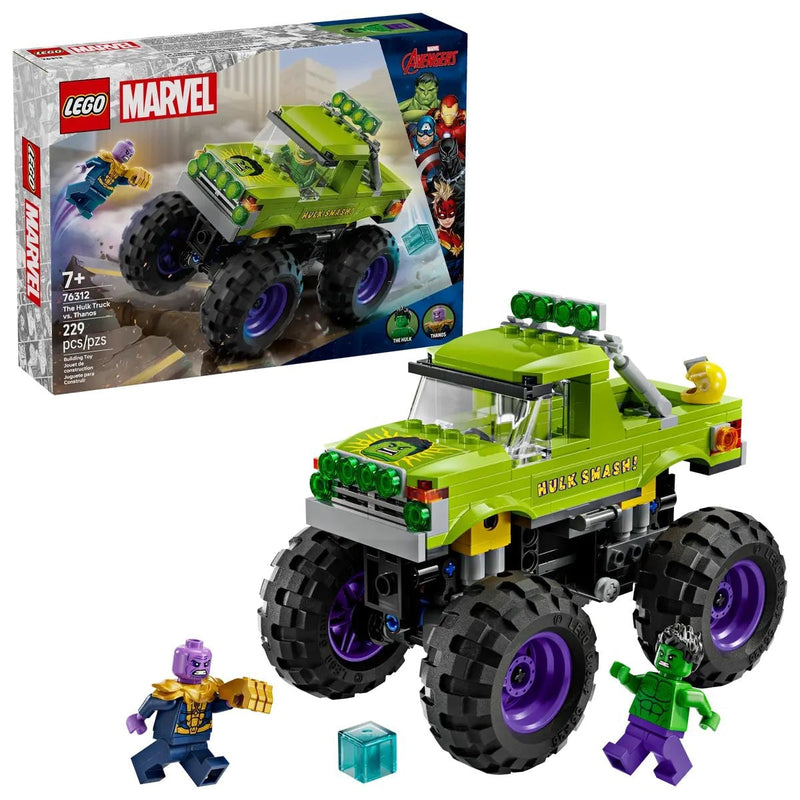 Marvel 76312 The Hulk Truck vs. Thanos, 229-pc M0132