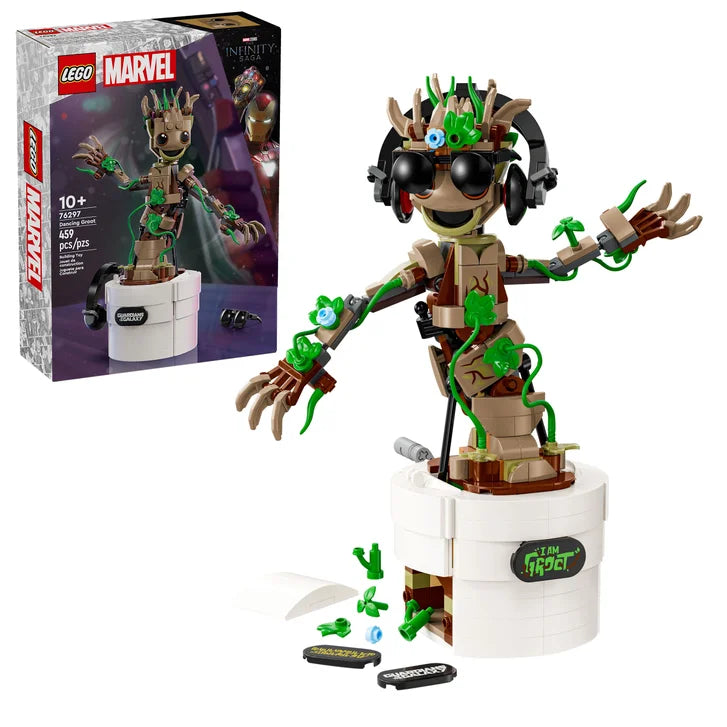 Marvel Dancing Groot, Animated Guardians of the Galaxy Toy 76297 E6592