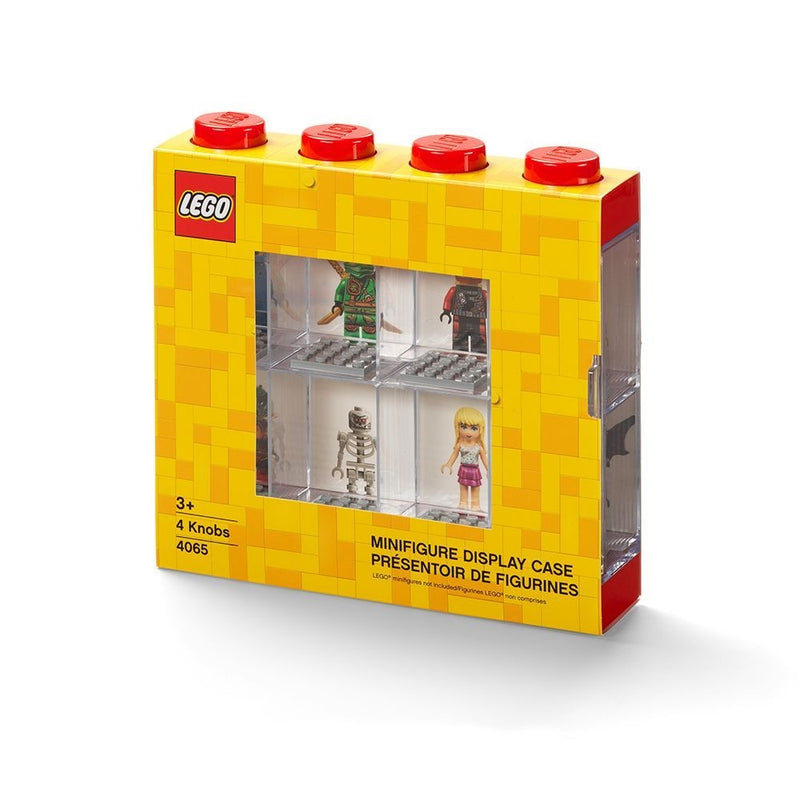 Minifigure 8-Figure Blue Display Case for Ages 5+ T3728