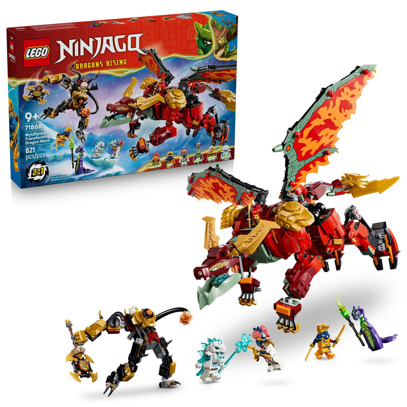 Wyldfyre's Transforming Dragon Mech 71868 M2407