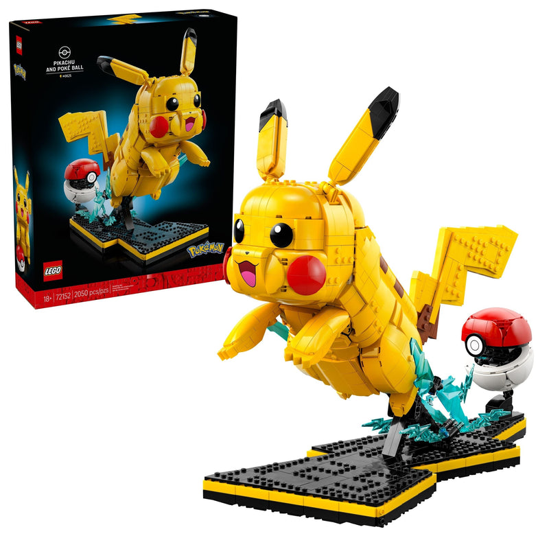 and Poké Ball - 72152, 2050-pcs, Ages 18+ V8396
