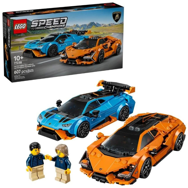 Speed Champions Revuelto & Huracán STO - 77238, 607-pcs, Ages 10+ Y8378