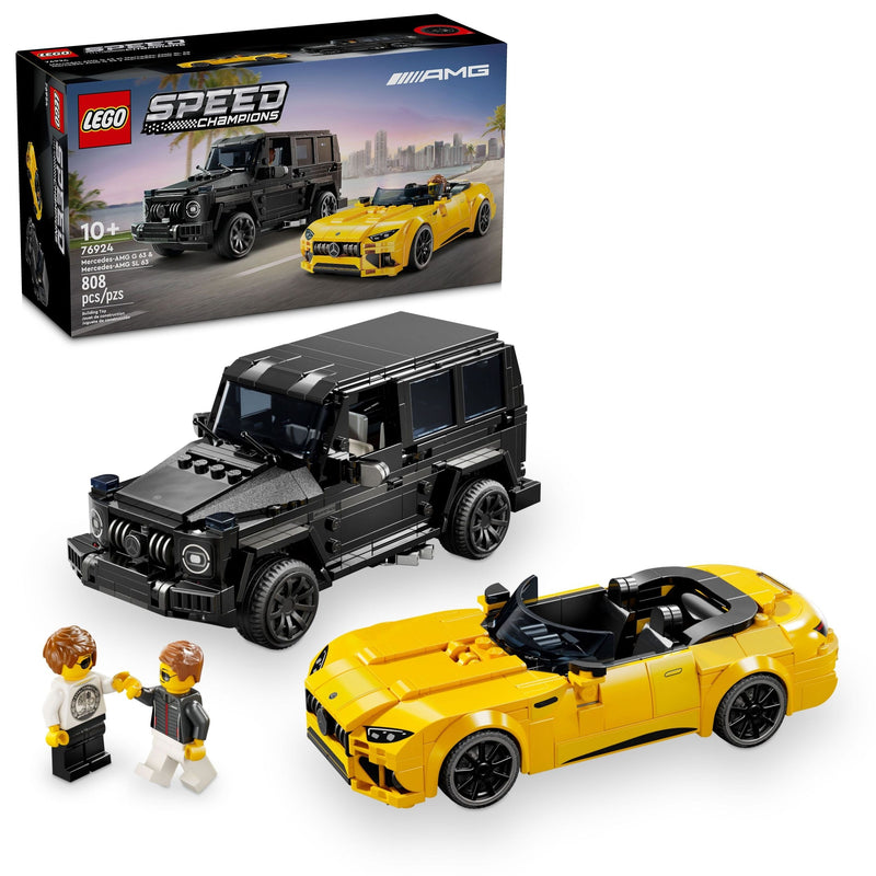 Speed Champions -AMG G 63 & -AMG SL 63 - 76924, 806-pcs, Ages 10+ N7061