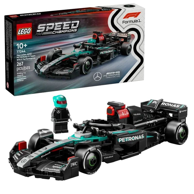 Speed Champions -AMG W15 F1 Race Car - 77244, 267-pcs, Ages 10+ C1018