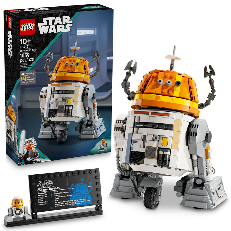 Chopper (C1-10P) Astromech Droid - 75416, 1039-pcs, Ages 10+ X6000