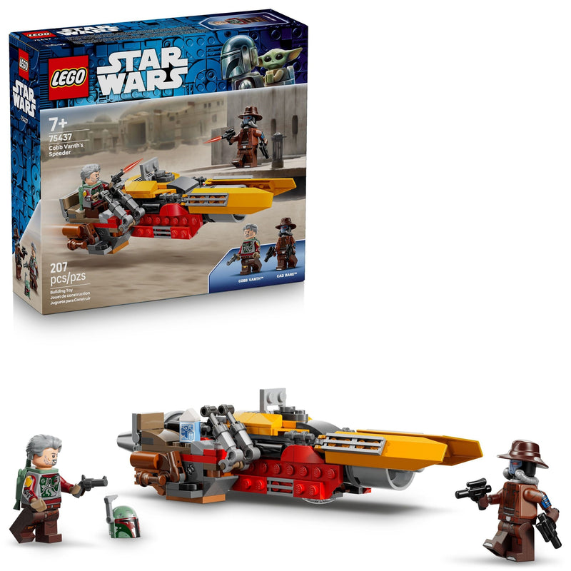 Cobb Vanth’s Speeder Toy Building Set - 75437, 207-pcs, Ages 7+ K5399