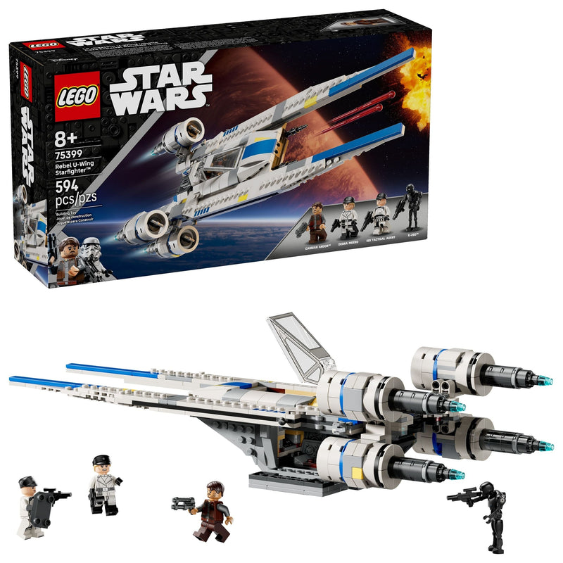 Rebel U-Wing Starfighter - 75399, 594-pcs, Ages 8+ E9165