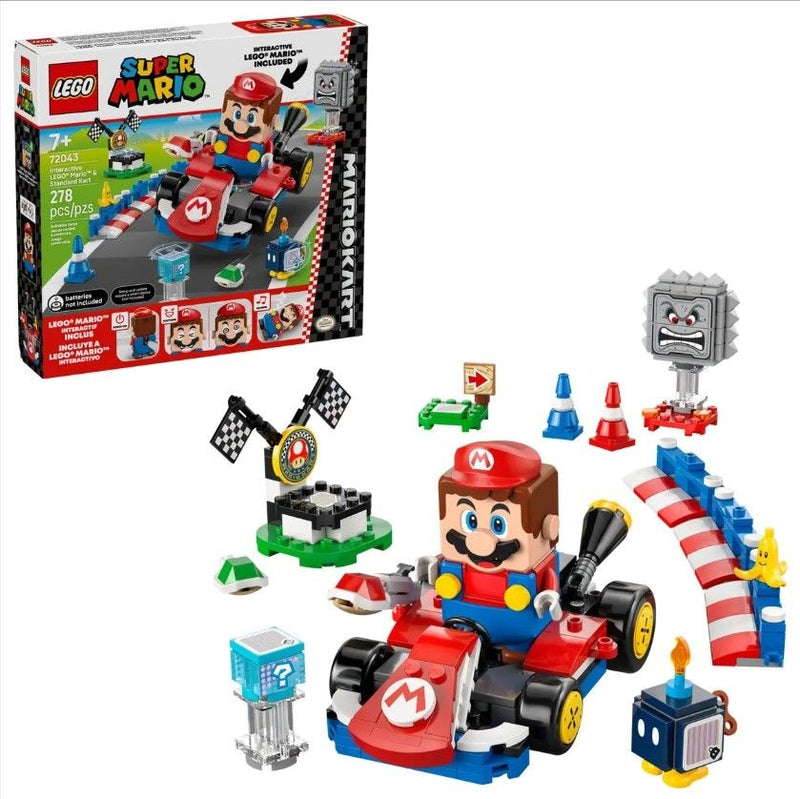 Kart – Interactive & Standard Kart - 72043, 278-pcs, Ages 7+ T3781