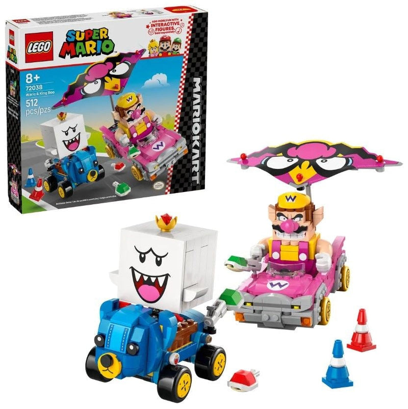 Kart – Wario & King Boo - 72038, 512-pcs, Ages 8+ F0240