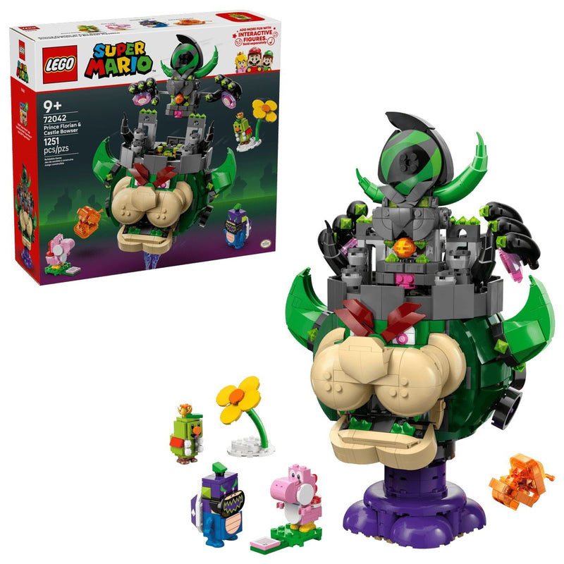 Prince Florian & Castle Bowser - 72042, 1251-pcs, Ages 9+ C2910