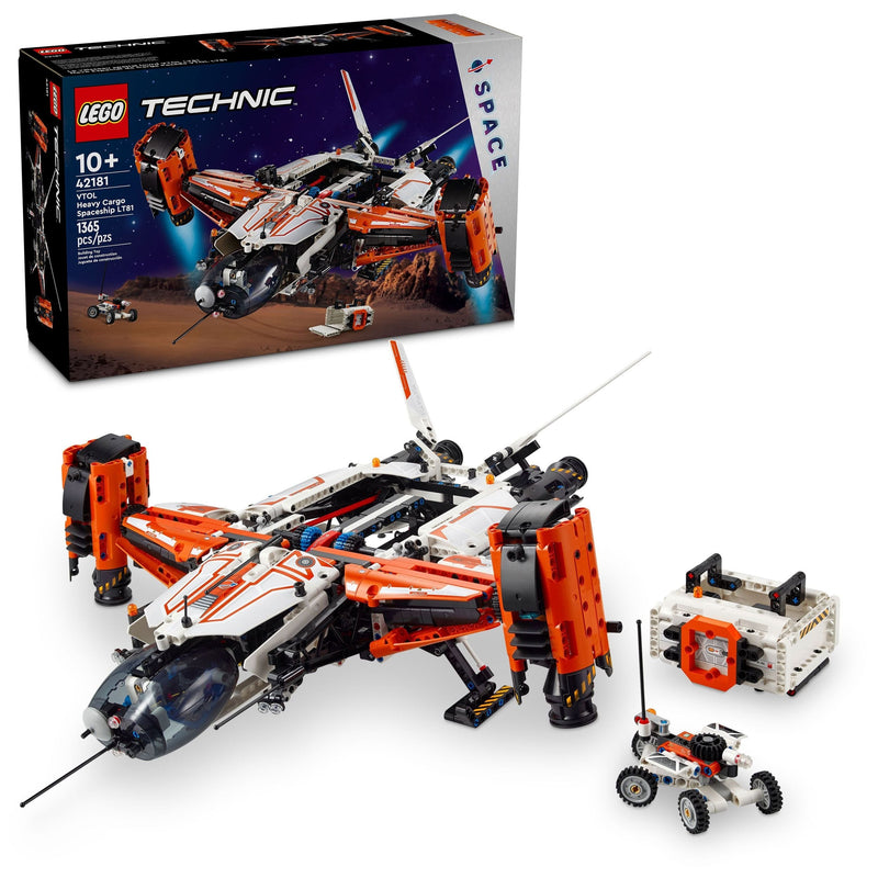 Technic VTOL Heavy Cargo Spaceship LT81 - 42181, 1365-pcs, Ages 10+ G9785