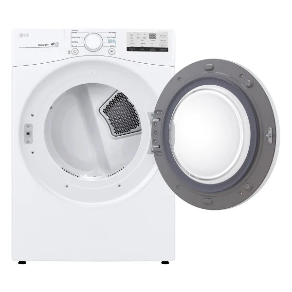 LG 7.4 cu ft. White Electric Dryer with Sensor Dry P5479