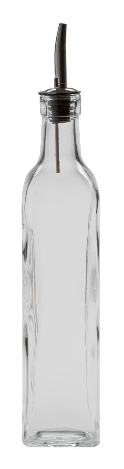 Glass Oil or Vinegar Cruet/Dispenser, Dishwasher Safe, 500-mL, Clear G8820