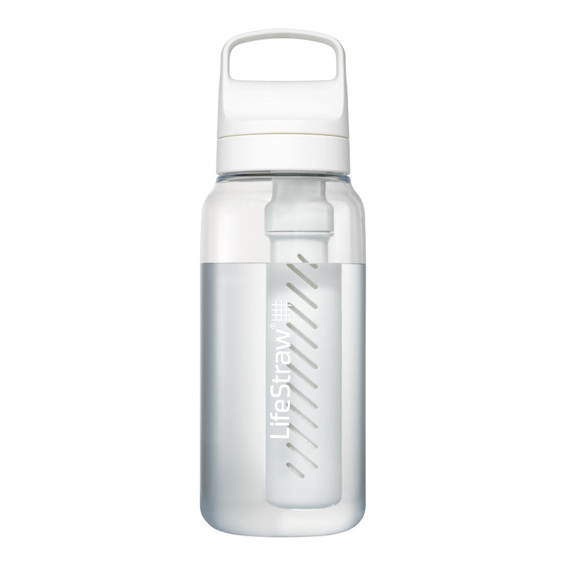 GO Series Water Bottle, 1-L, White P0183