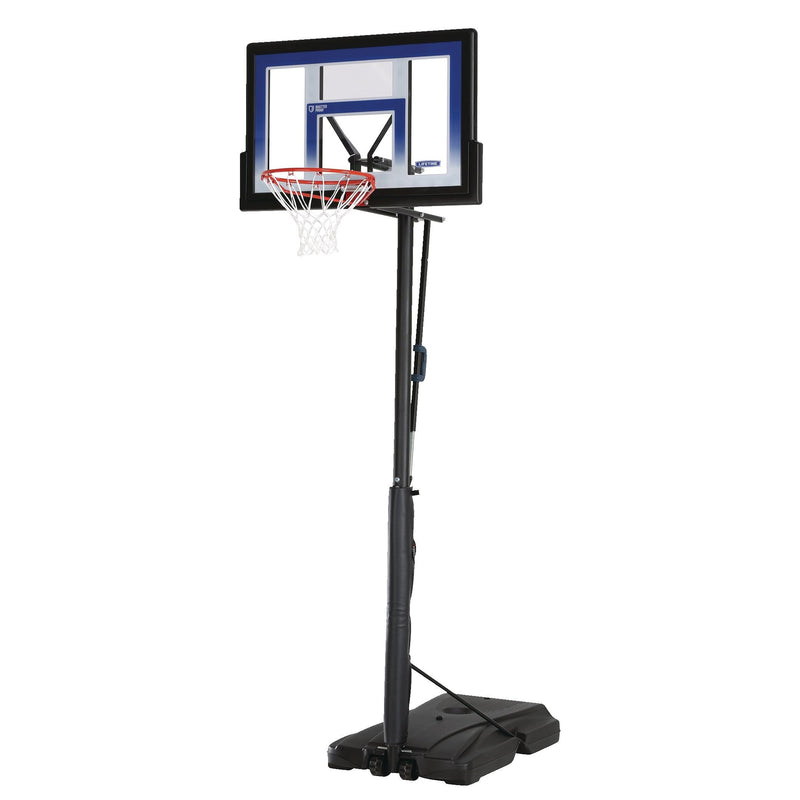 Portable Adjustable Basketball Backboard, Hoop & Net System, 48-in P2994