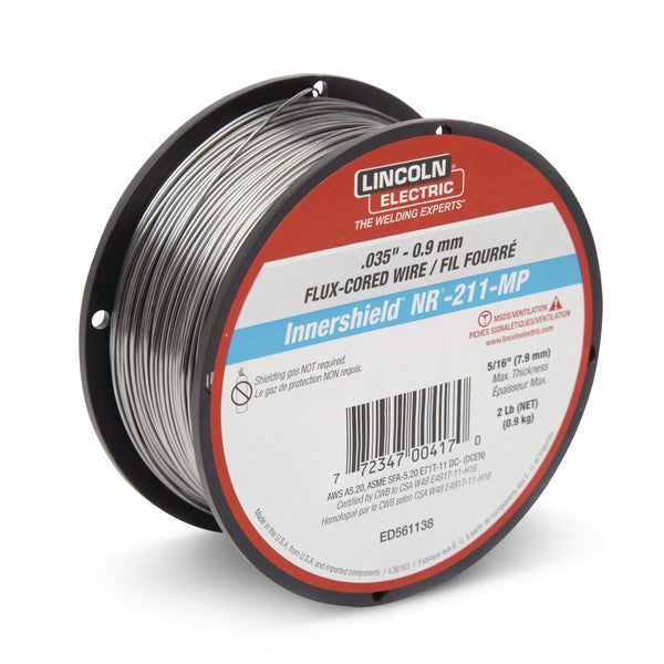 Electric Flux-Cored Gasless Welding Wire, 0.035-in, 2-pk U6436