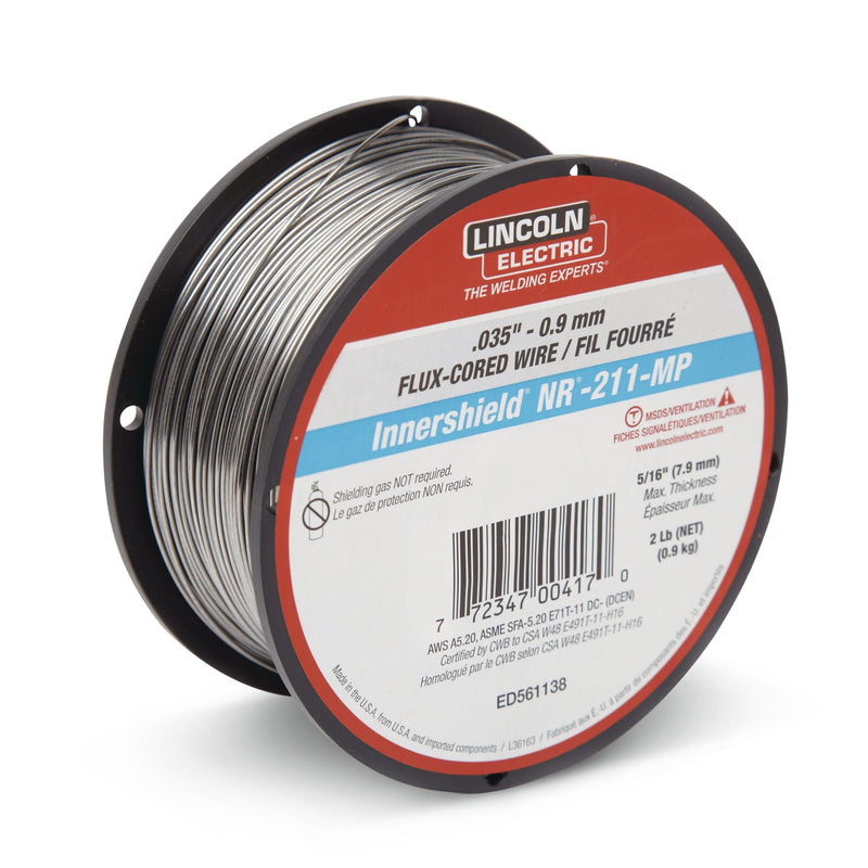 Electric Flux-Cored Gasless Welding Wire, 0.035-in, 2-pk U6436