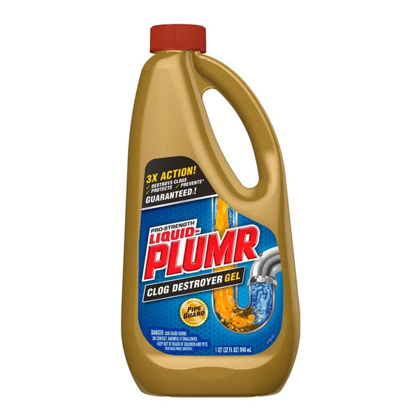 Pro Strength Kitchen Clog Destroyer Gel, Lemon Scent, 946-mL B4486