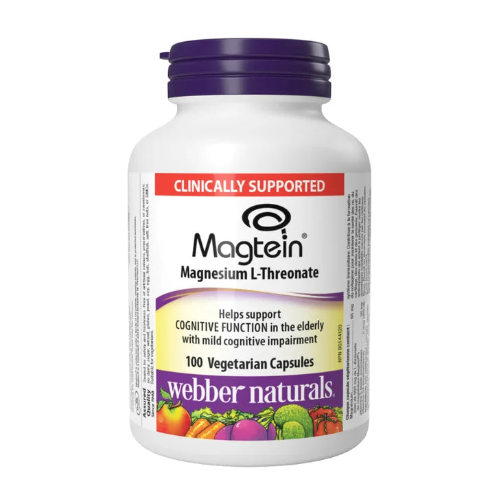 Magtein Magnesium L-Threonate 100 Vcaps F6073