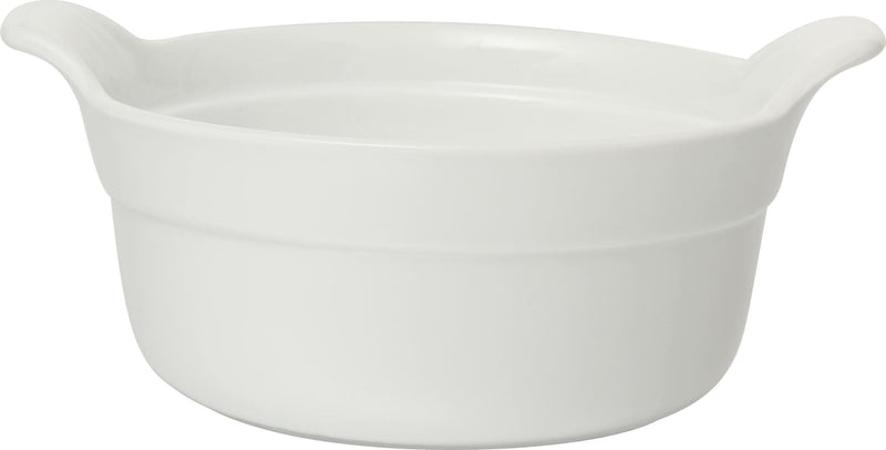 Porcelain French Onion Soup Bowl with Handles, 475-mL, White U8763