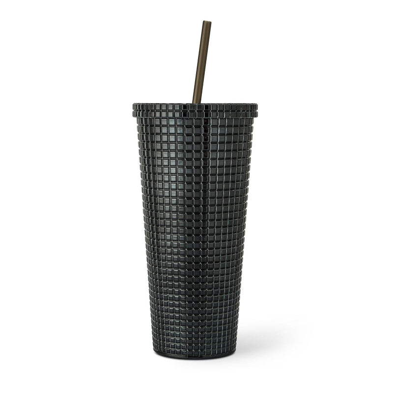 710-mL BPA-Free Iridescent Studded Textured Tumbler H1879