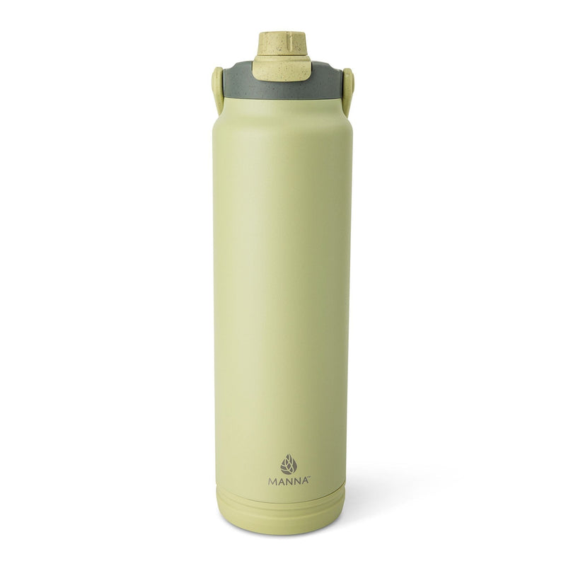 Avalon Eco Stainless Steel Insulated Bottle, 40-oz, Moss, with Handle D3037