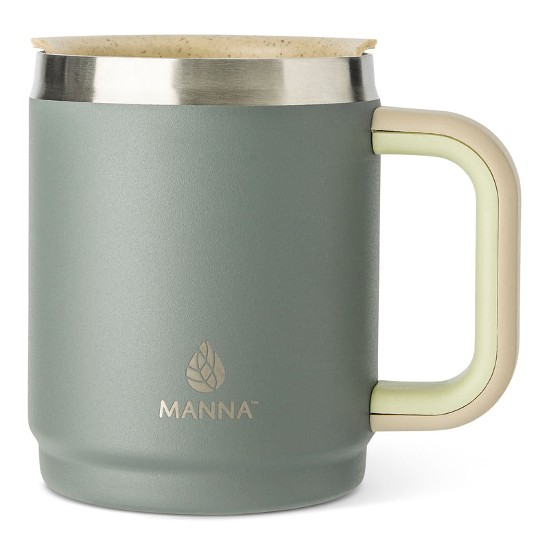 Boulder Eco Stainless Steel Insulated Mug, 14-oz, Midnight, with Handle L2818
