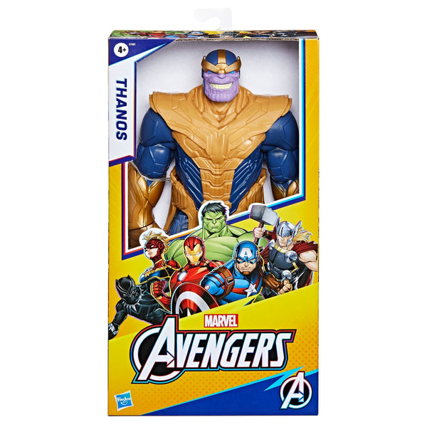 Titan Hero Series Blast Gear Deluxe Thanos Action Figure, 12-in Toy Z7496