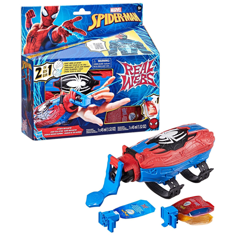 Real Webs Ultimate Web Blaster, 2-in-1 Blaster, Role Play Toy U0287
