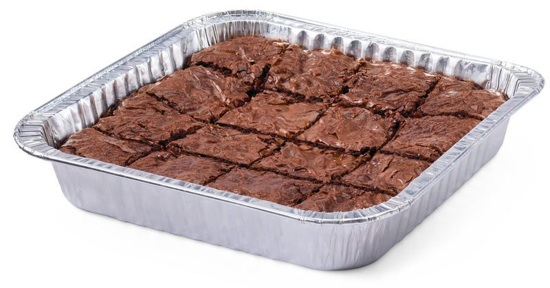 Disposable Square Cake Pan with Lid, 9-in, 3-pk D7345
