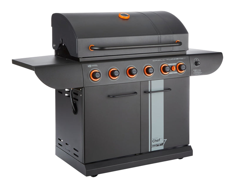 Grill Turismo 680 7-Burner Convertible LP Gas BBQ C2057