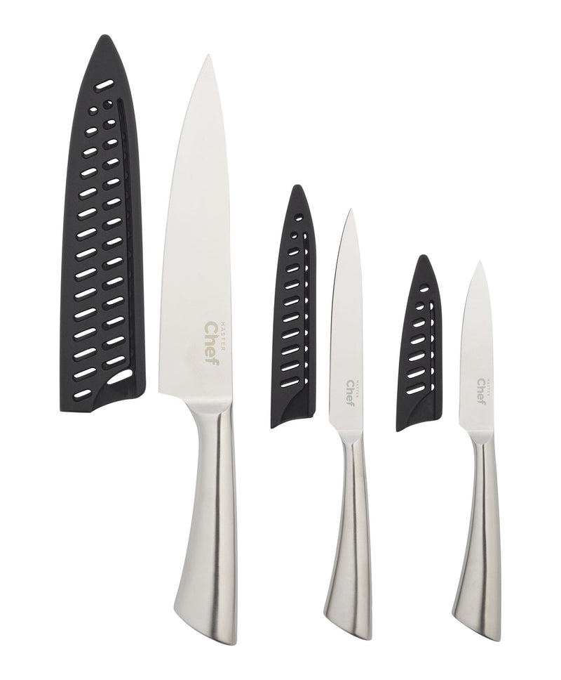 Knife Set with Hollow Stainless Steel Handle, 3-pc I0569