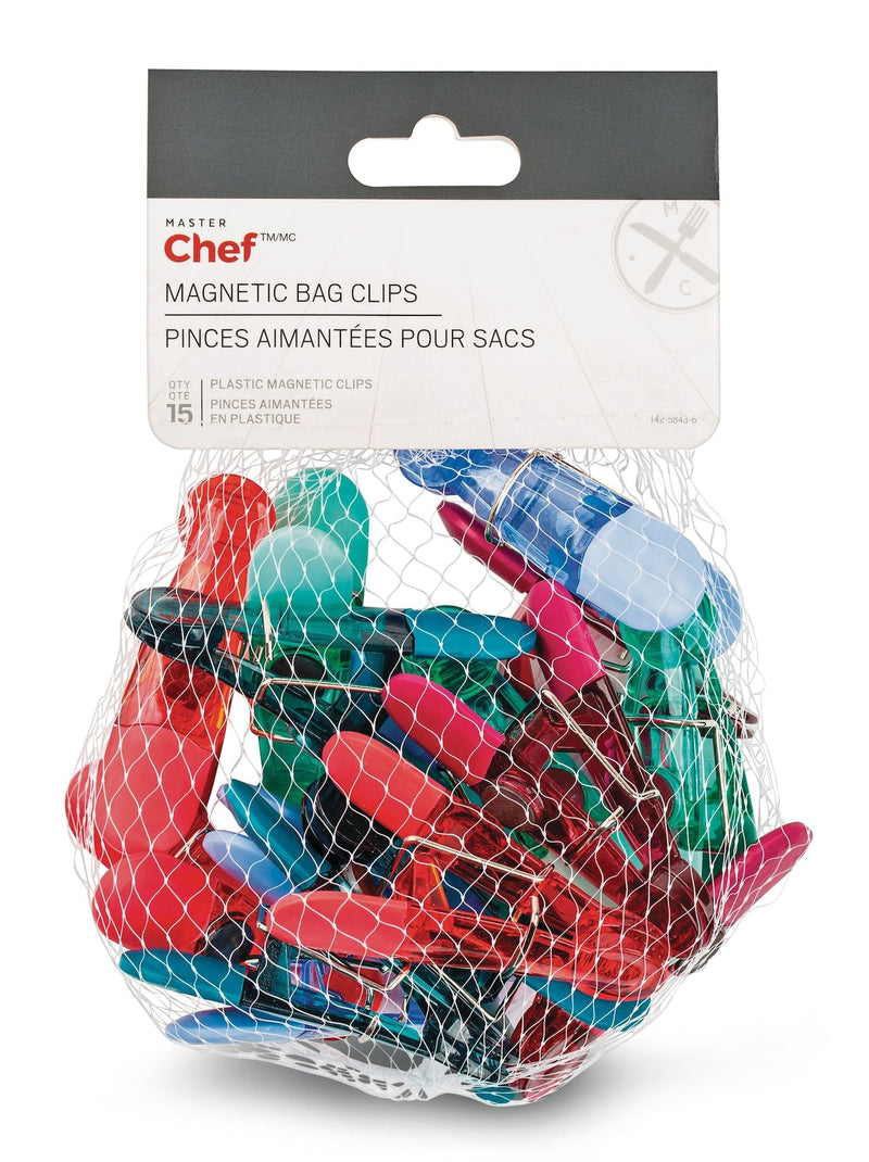 Magnetic Bag Clips, 15-pk Z2057
