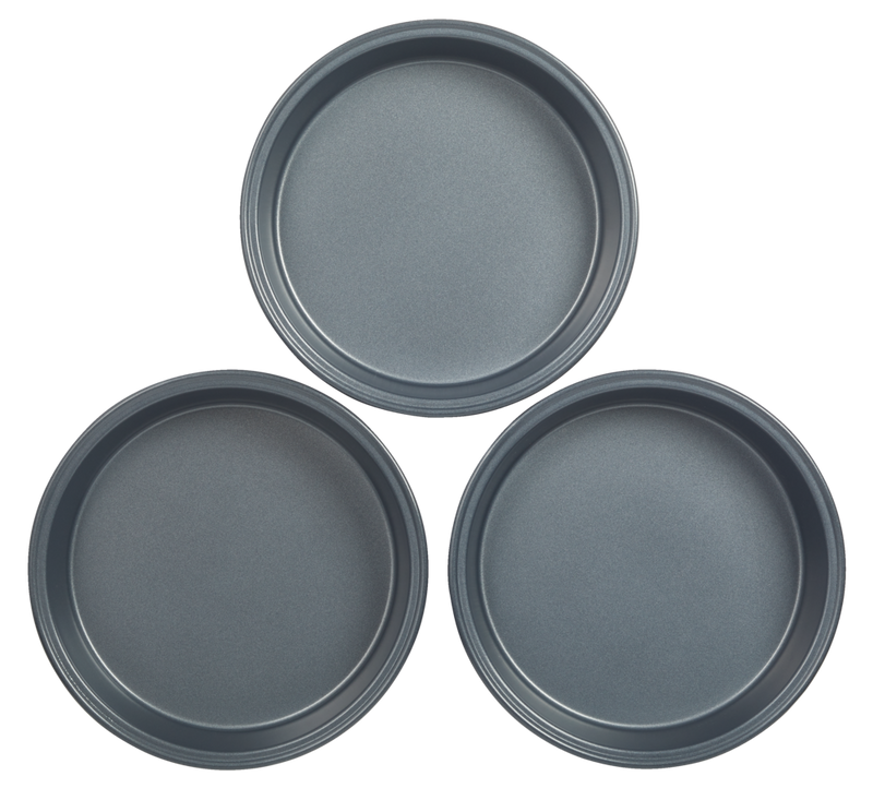 Non-Stick Round Cake Pans, 8-in, 3-pc P2251
