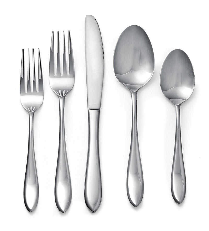 Point Stainless Steel Flatware Set, Serves 4, 20-pc Q6563