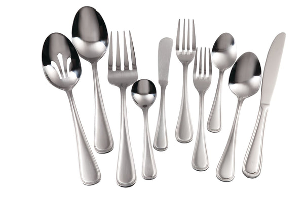 Stainless Steel Flatware Set, Serves 8, 45-pc U3194