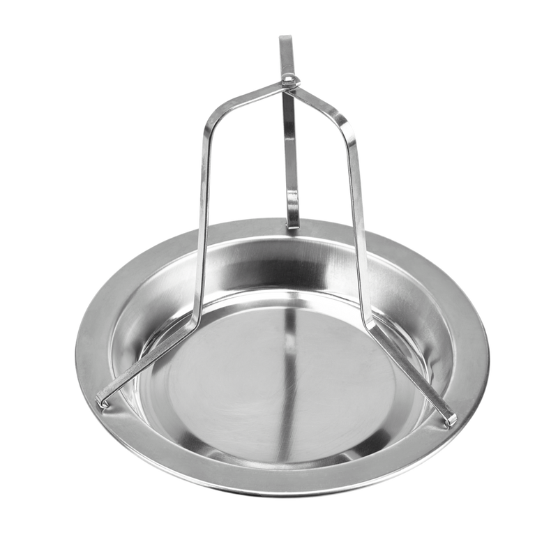 Stainless Steel Folding Beer Can Chicken Holder/Chicken Roasting Rack Stand P7544