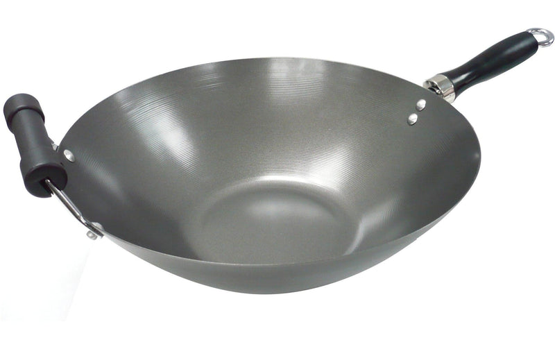 Wok Stir Fry Pan, Black, 35.5cm W7117