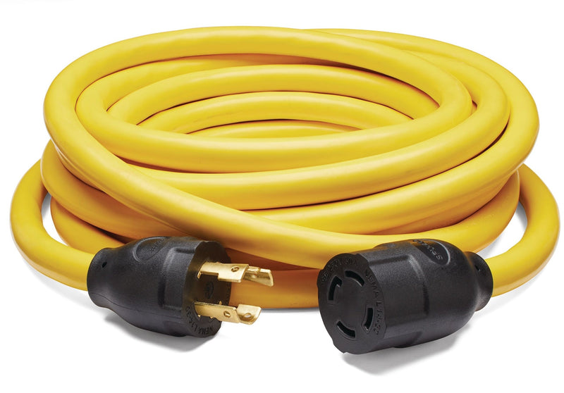 10AWG, 30A L14-30 Twist Lock Generator Extension Cord, 25-ft H7896