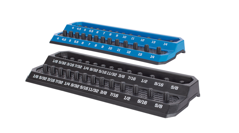 1/4-in Drive Socket Tray Organizer/Holder, 2-pk E3196