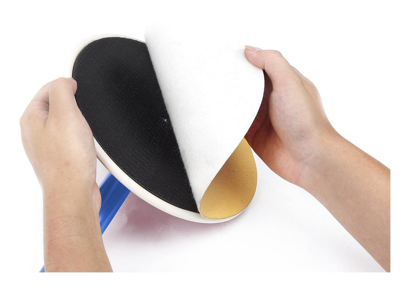 220-Grit Fine Hook & Loop Sandpaper Discs For Random Orbital Sander, 9-in, 10-pc X1633