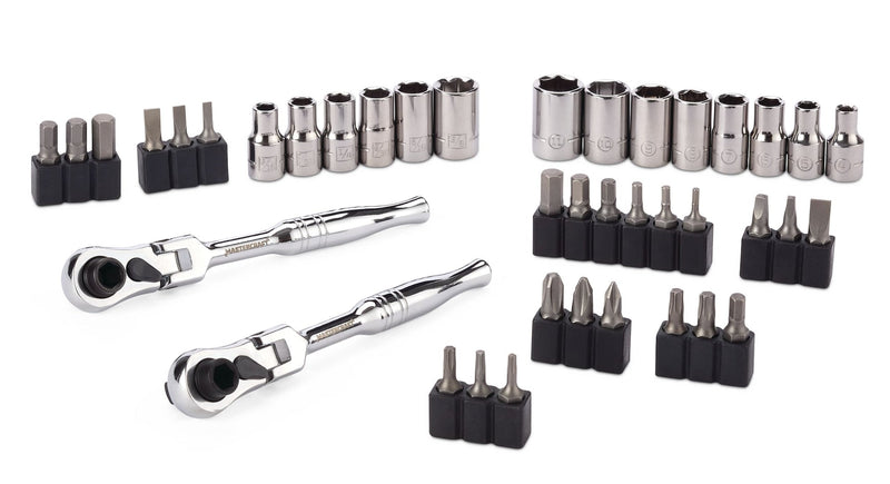 39 Piece 1/4" Micro Ratchet/Driver Set O1781